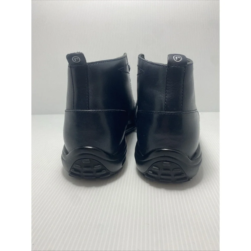 Rockport Men's Chukka Dustin Leather Dress Boots Indigo Waterproof  Sz 9.5 02
